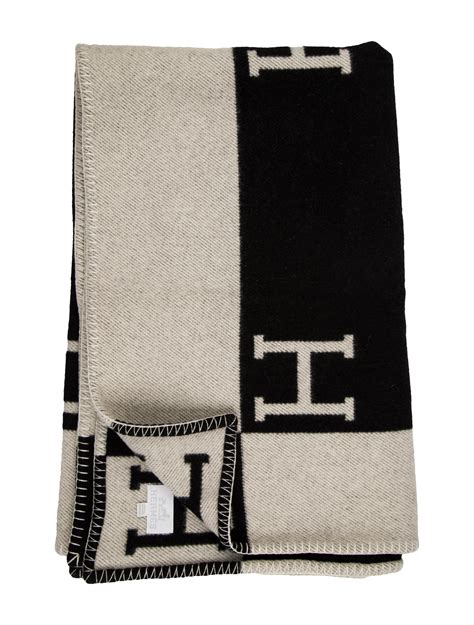 hermes black on black|black Hermes blanket.